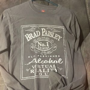 Brad Paisley long sleeve tee size small